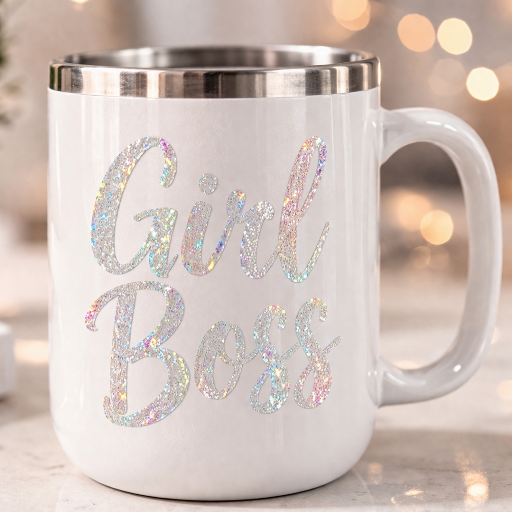 Ultraglitter-Plotterfolie-Rainbow-White