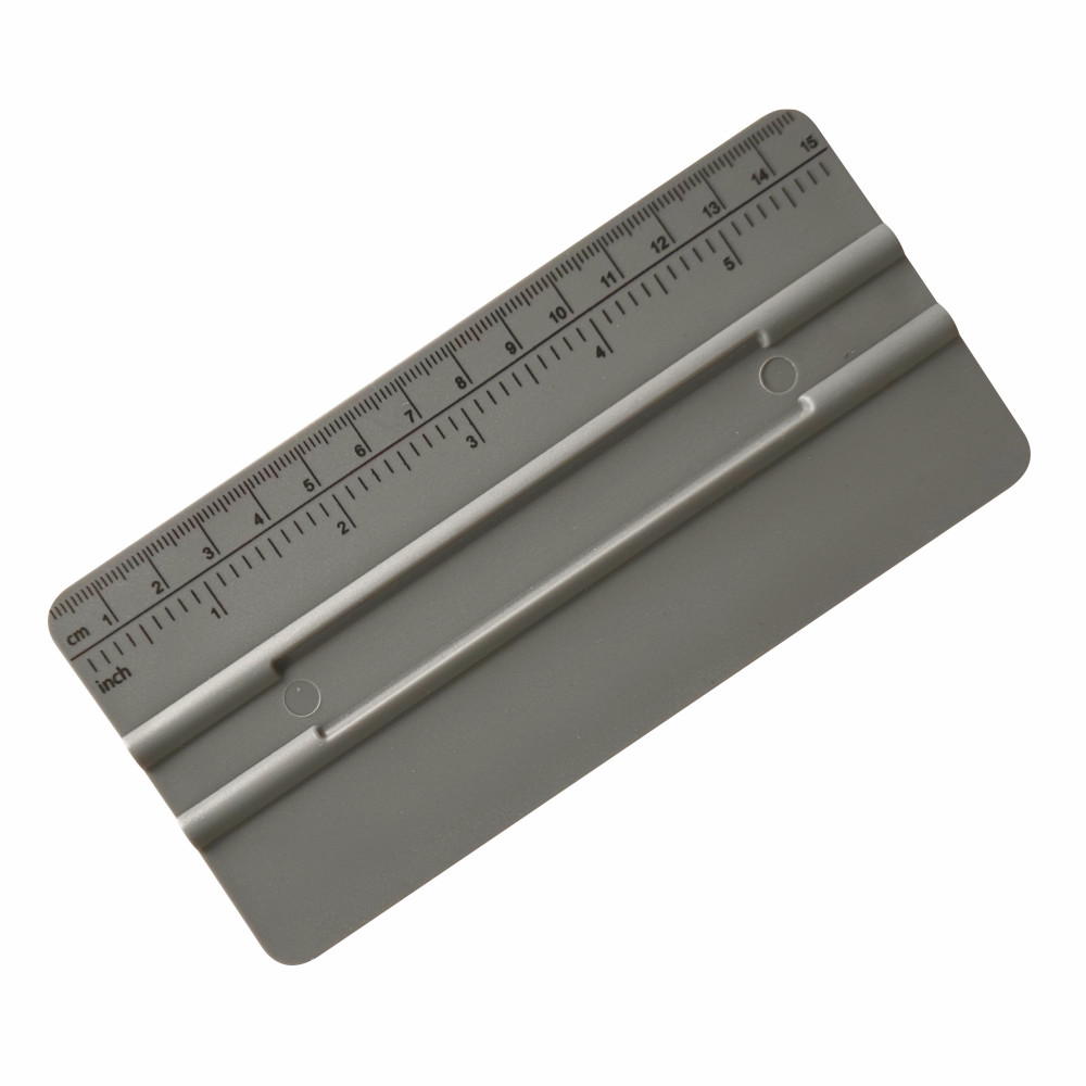 Silver Squeegee with Ruler