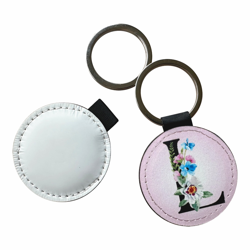 Subli-Print® PU Key Ring Round