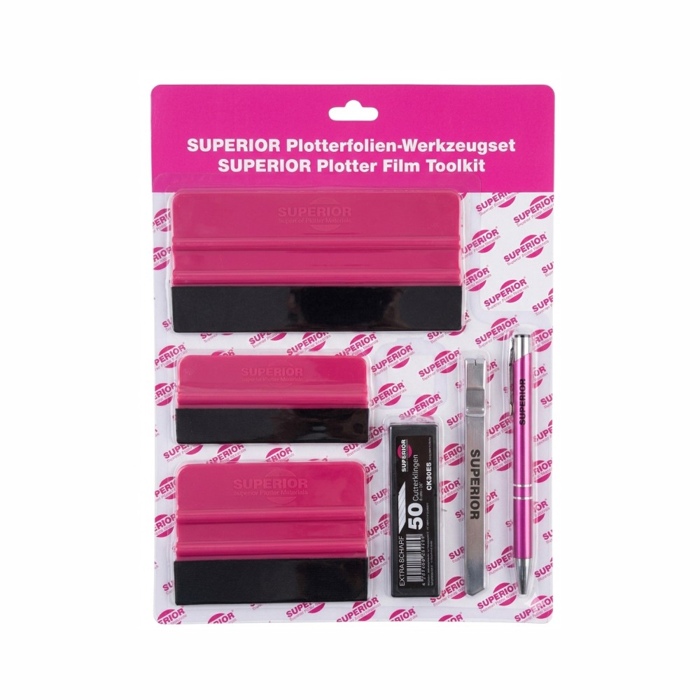 SUPERIOR Plotter Film Tool Set – Professional Complete Kit