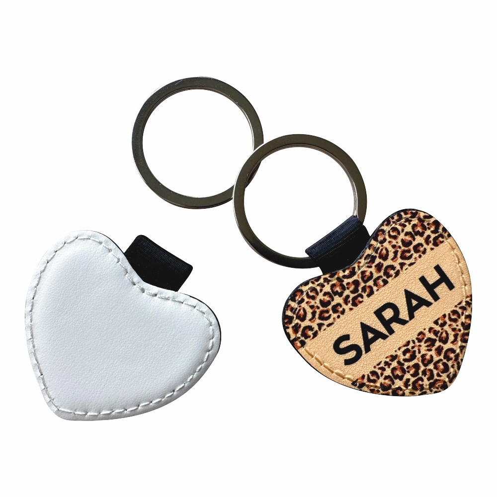 Subli-Print® PU Key Ring Heart
