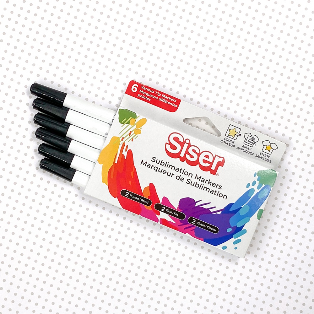 Siser® Sublimation Markers Black Pack