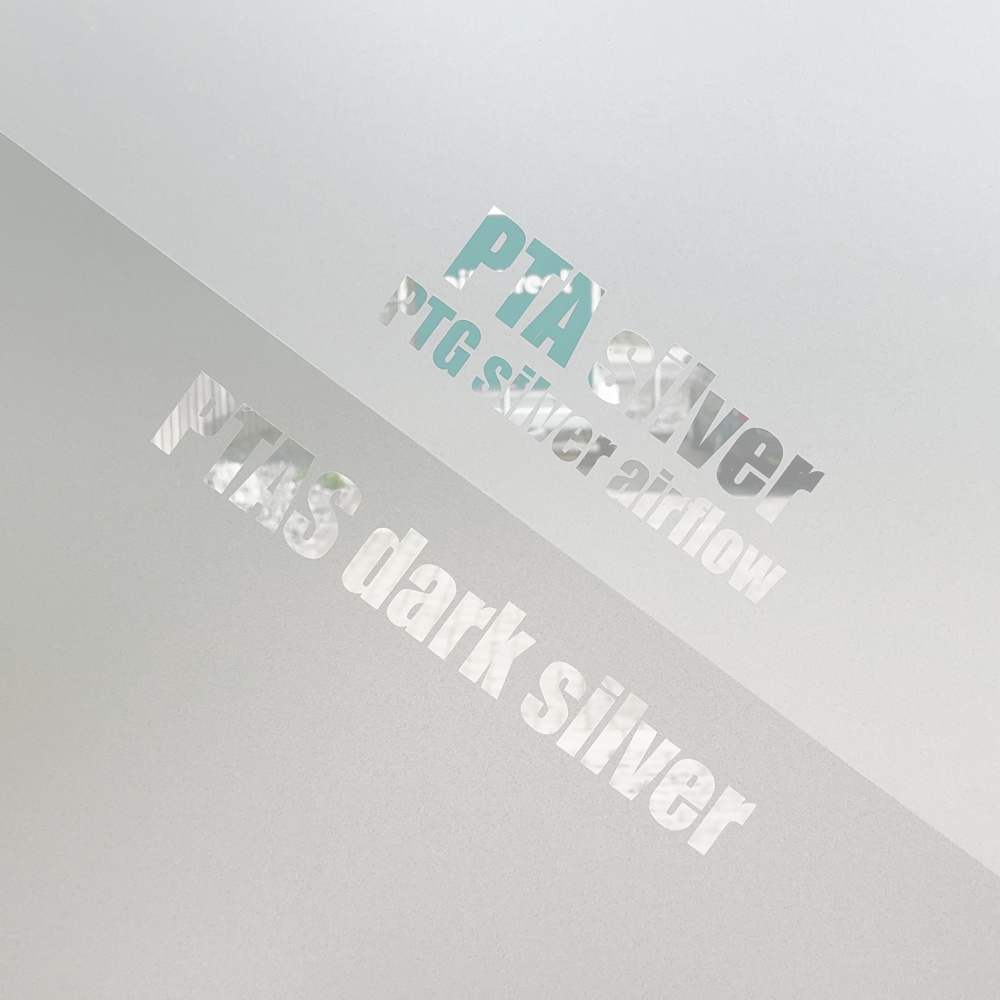Ritrama PTAS Dark Silver Etch Glass Vinyl