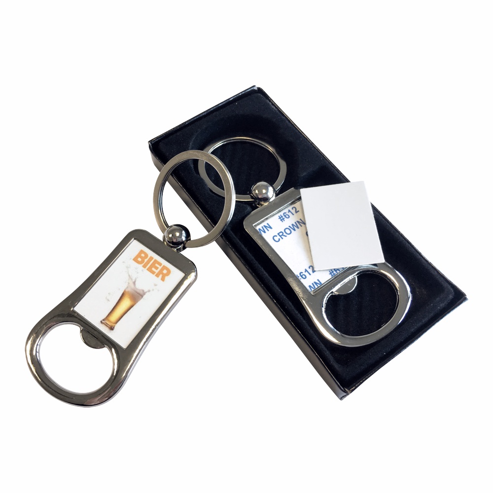 Subli-Print® Metal Key Ring Bottle Opener