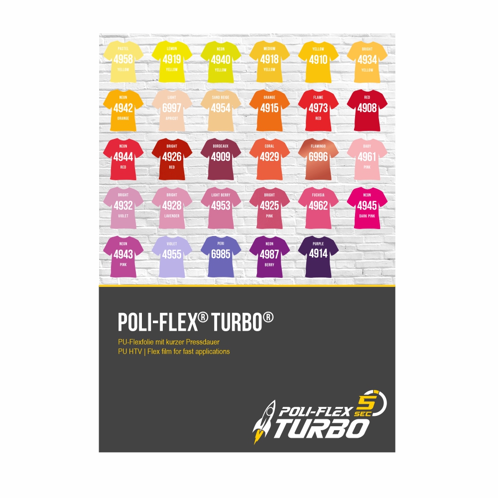 Colour Chart POLI-FLEX® Turbo®