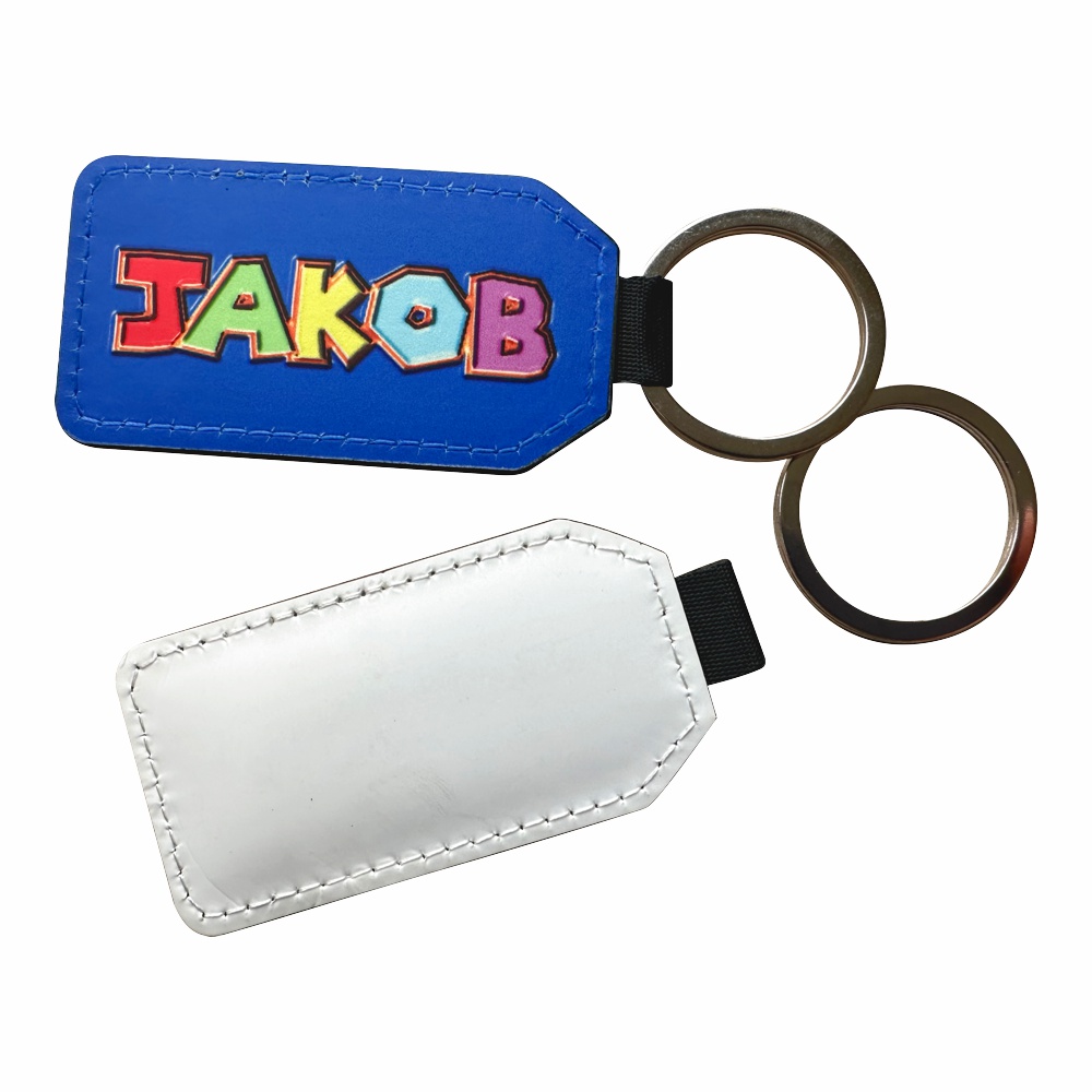 Subli-Print® PU Key Ring Square