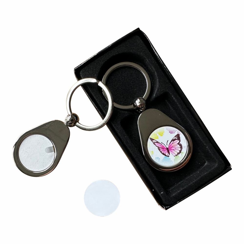 Subli-Print® Metal Key Ring Drop