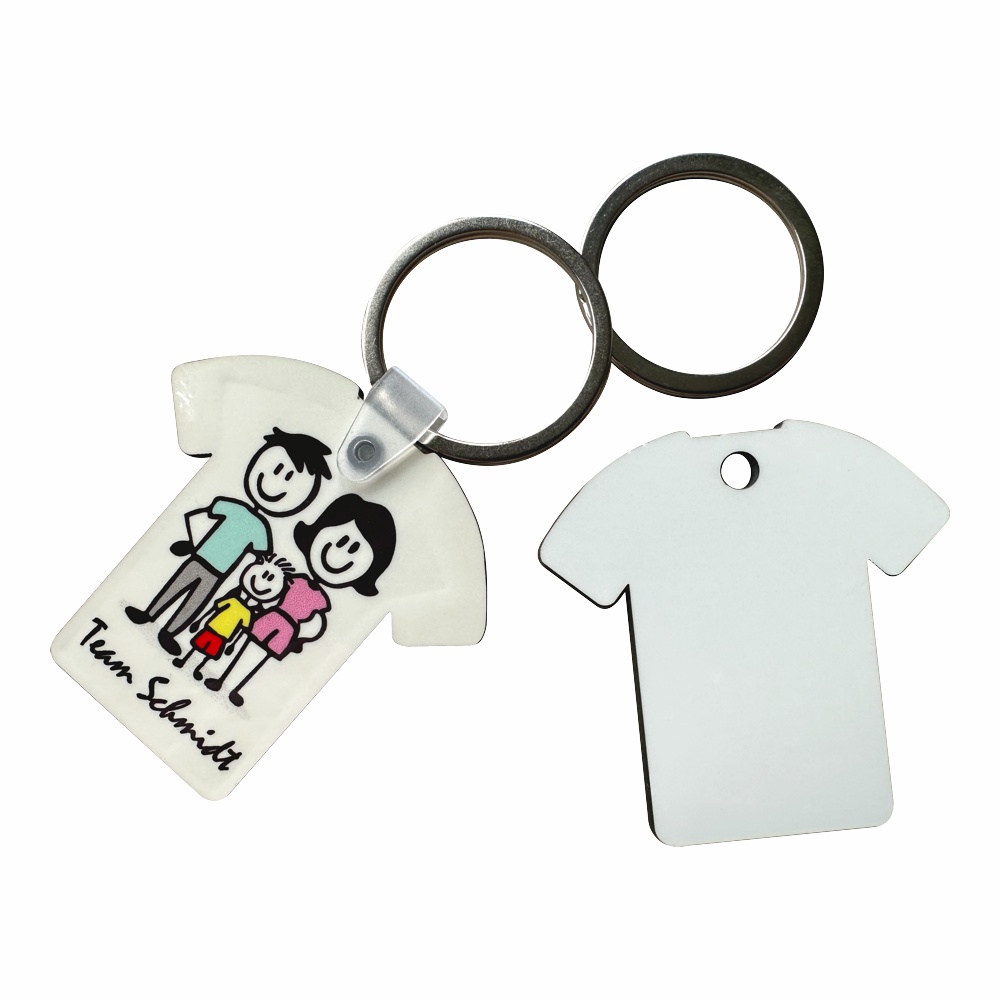 Subli-Print® MDF Key Ring Shirt