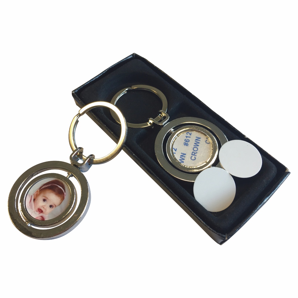 Subli-Print® Metal Key Ring Round